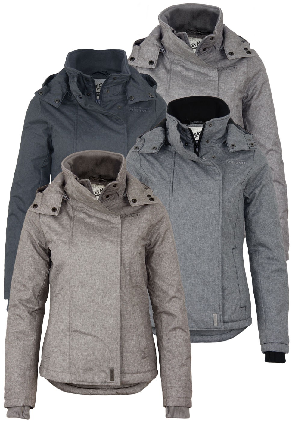 Details zu Sublevel Damen Jacke mit Daumenloch | Kapuze Langarm Outdoor Reißverschluss Details zu Sublevel Damen Jacke mit Daumenloch | Kapuze Langarm Outdoor Reißverschluss